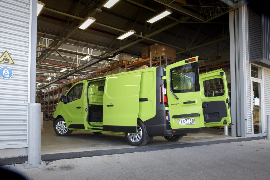Renault's all new Trafic long wheelbase model. Renault's all new Trafic long wheelbase model.